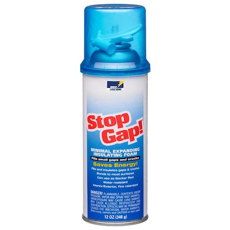 Krylon White Lightning Stop Gap! Expanding Foam Stop Gap! Minimal Expanding Foam 16 Oz. WL1111100